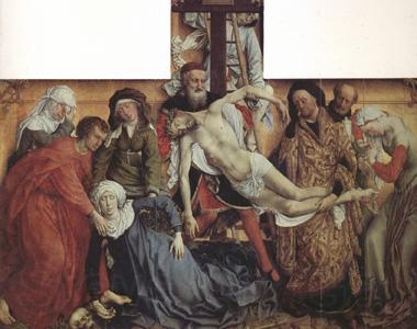 Rogier van der Weyden The Descent from the Cross (nn03) Norge oil painting art